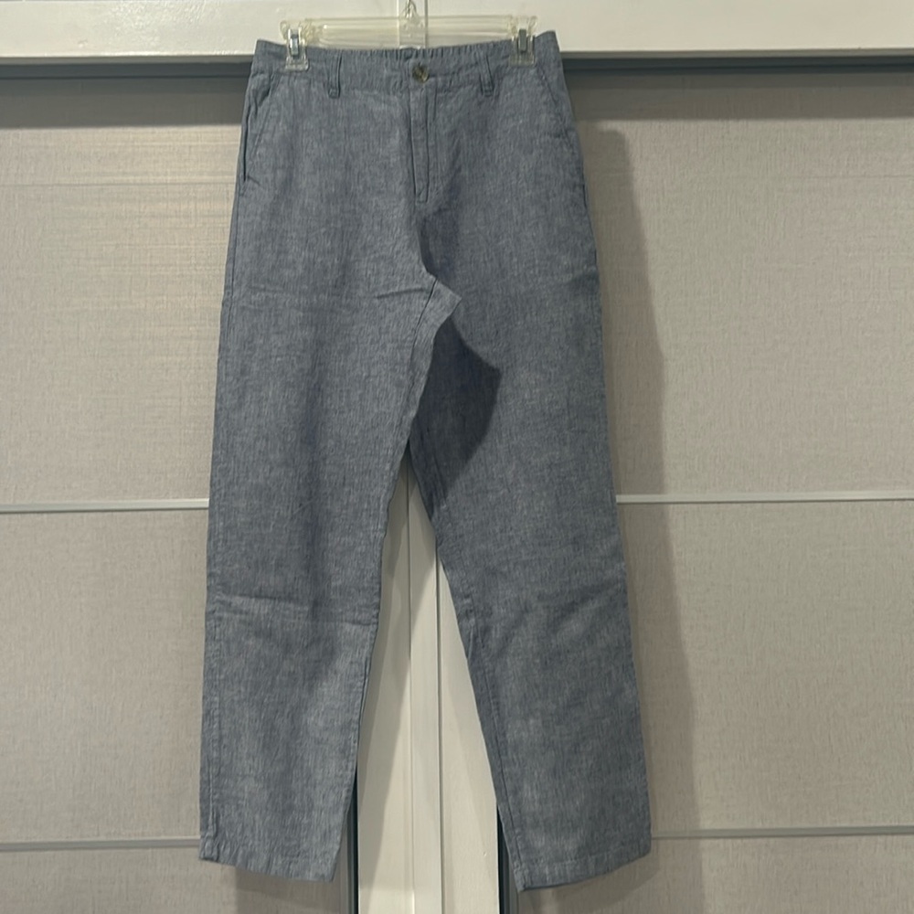 Uniqlo linen blend pants
